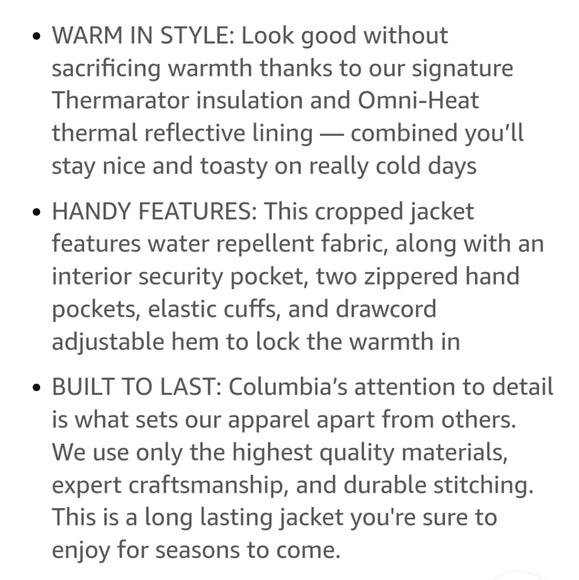 Columbia Women's Pike Lake Cropped Jacket - Picture 10 of 11